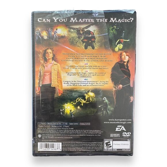 Harry Potter and the Goblet of Fire PS2 Playstation 2 Game Sealed - Picture 4 of 4